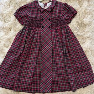 La Coqueta Tartan Kids Dress